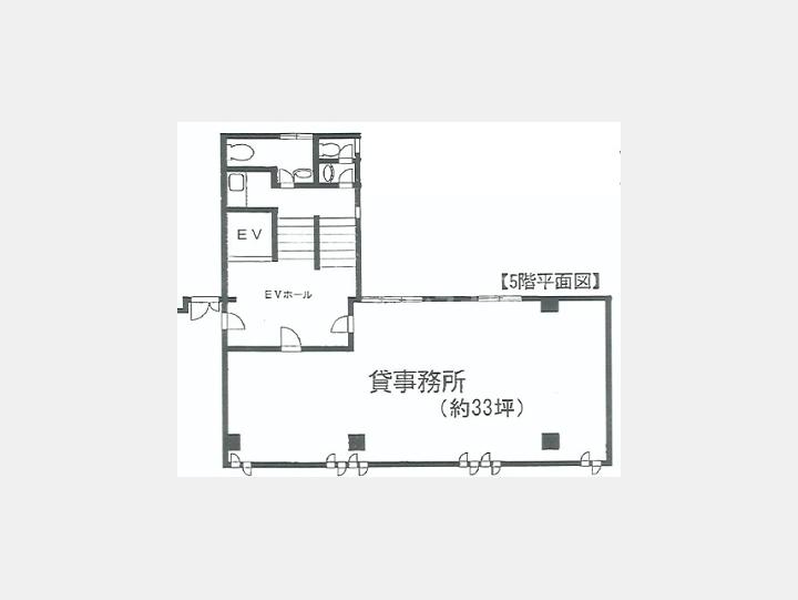 基準階間取り図【サクラビル】