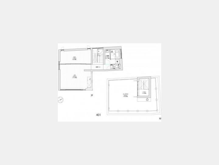 間取図【ARK HOUSE市谷仲之町】