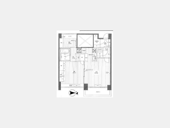 SOHOマンション間取り【スカイプラザ赤坂 5階】