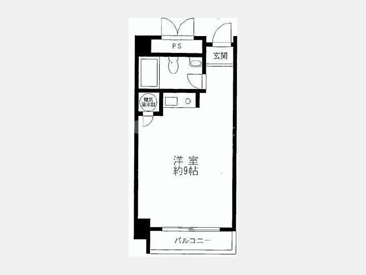 ３F間取図　【エグゼクティブ原宿】