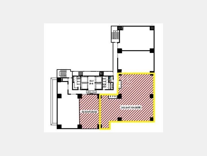 間取図【PARKWESTビル】