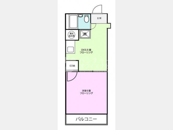 414間取り図【ライオンズマンション西新宿】