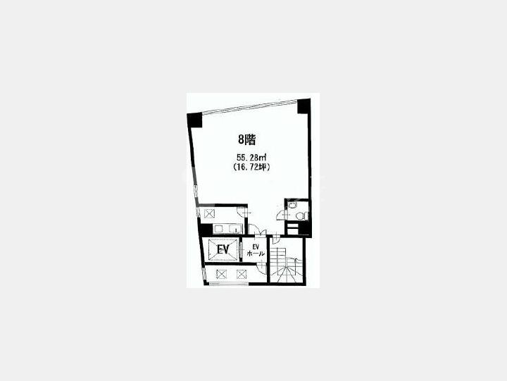 ８F間取り図【宮益坂岡ビル】