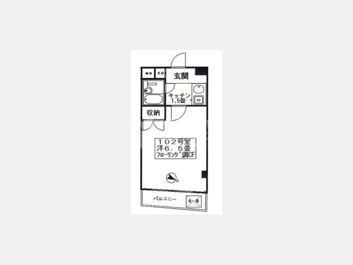 間取り図【ドルメン池袋】