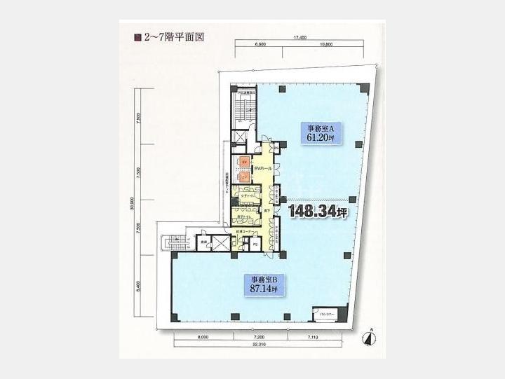 間取り図 【FORECAST市ヶ谷】