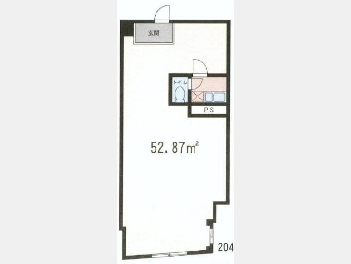 間取り図　【第18宮廷マンション】