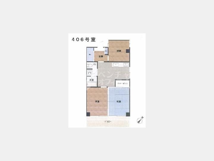 間取図　【藤和日本橋人形町コープ】