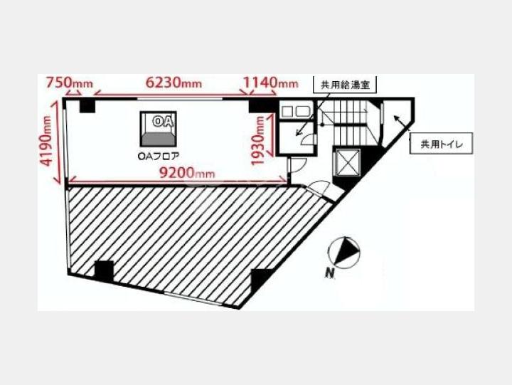 間取図　【第一守徳ビル】