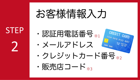 お客様情報入力